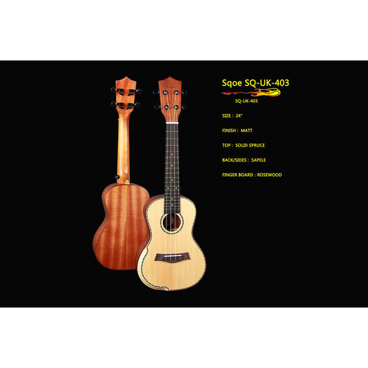 Đàn Ukulele Concert Sqoe SQ-UK-403 - Việt Music