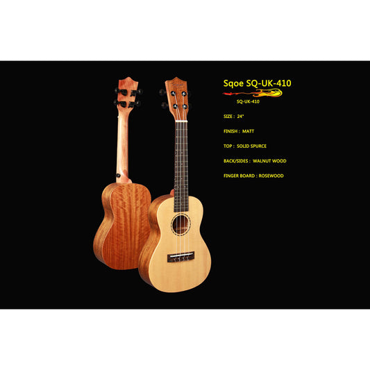 Đàn Ukulele Concert Sqoe SQ-UK-410 - Việt Music