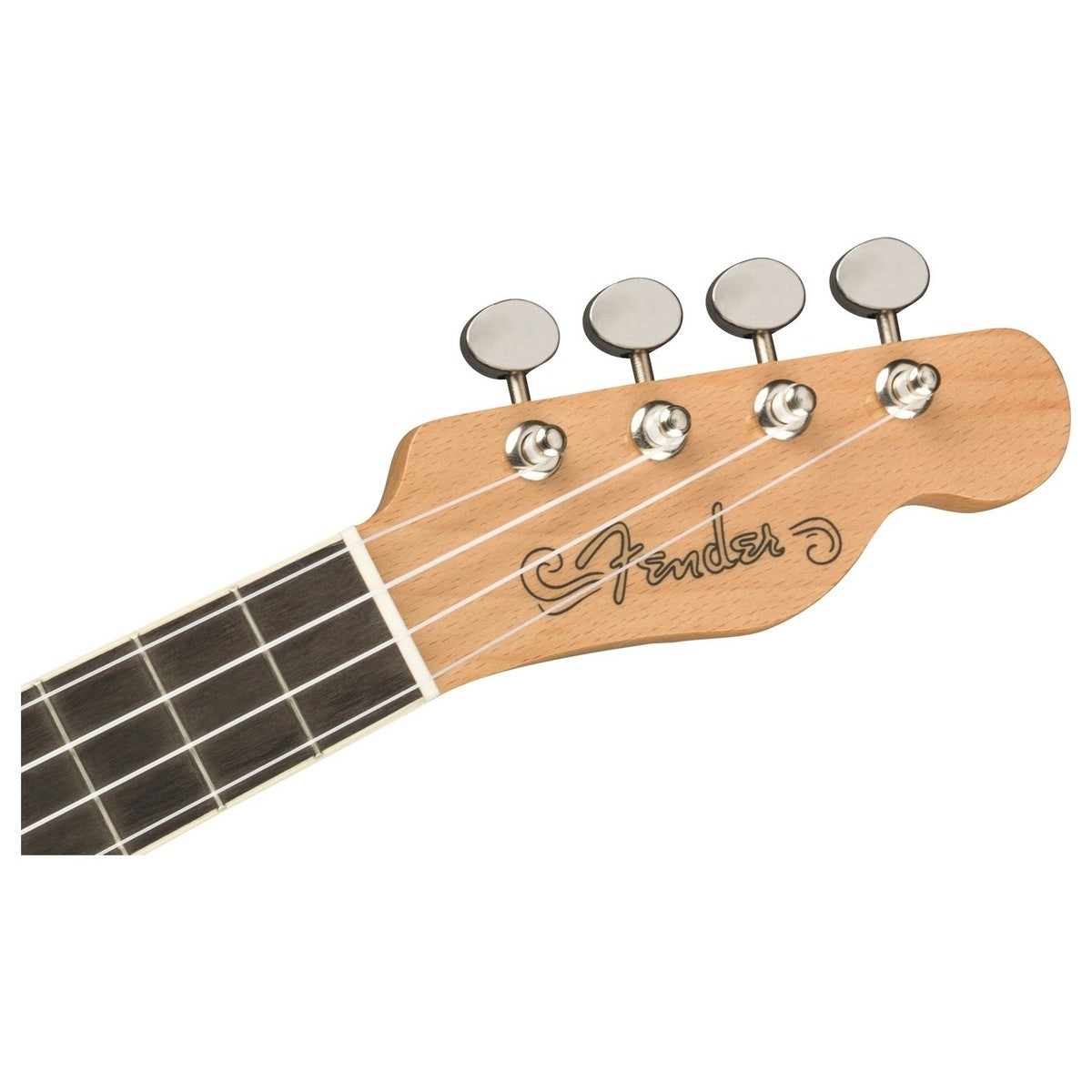 Đàn Ukulele Fender Fullerton Tele FB Walnut Concert, Black - Việt Music