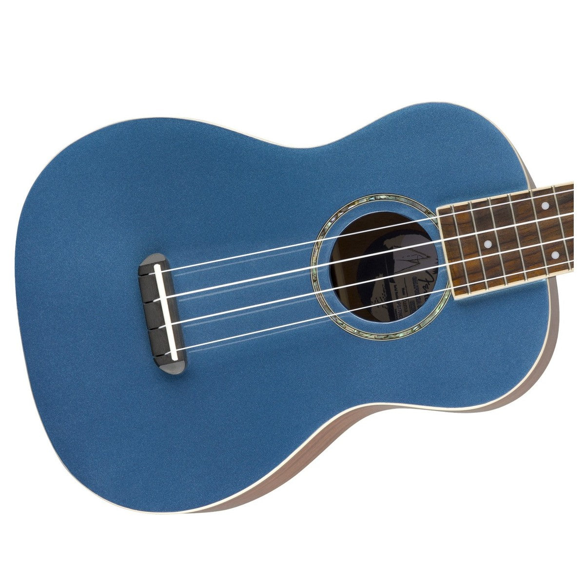 Đàn Ukulele Fender Zuma Classic FB Walnut Concert, Lake Placid Blue - Việt Music