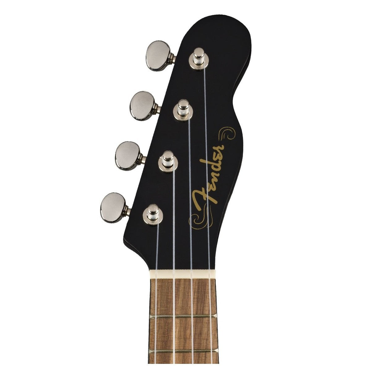 Đàn Ukulele Fender Venice FB Walnut Soprano, Black - Việt Music