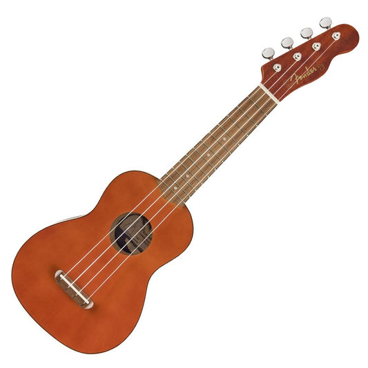 Đàn Ukulele Fender Venice FB Walnut Soprano, Natural - Việt Music