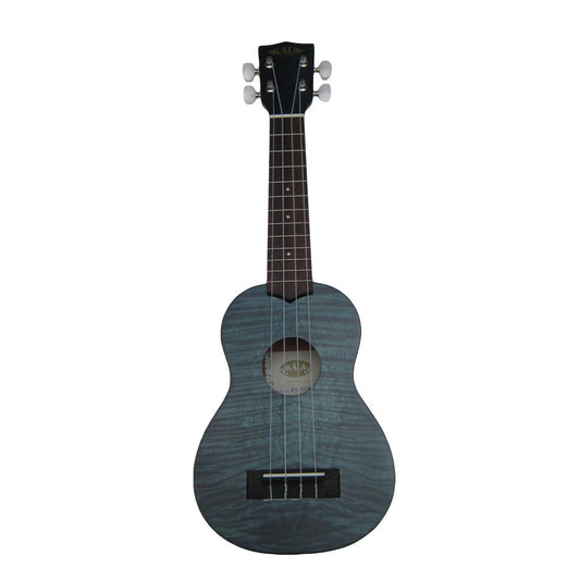 Đàn Ukulele Soprano Kala Exotic Mahogany, Transparent Green KA-SEMG - Việt Music