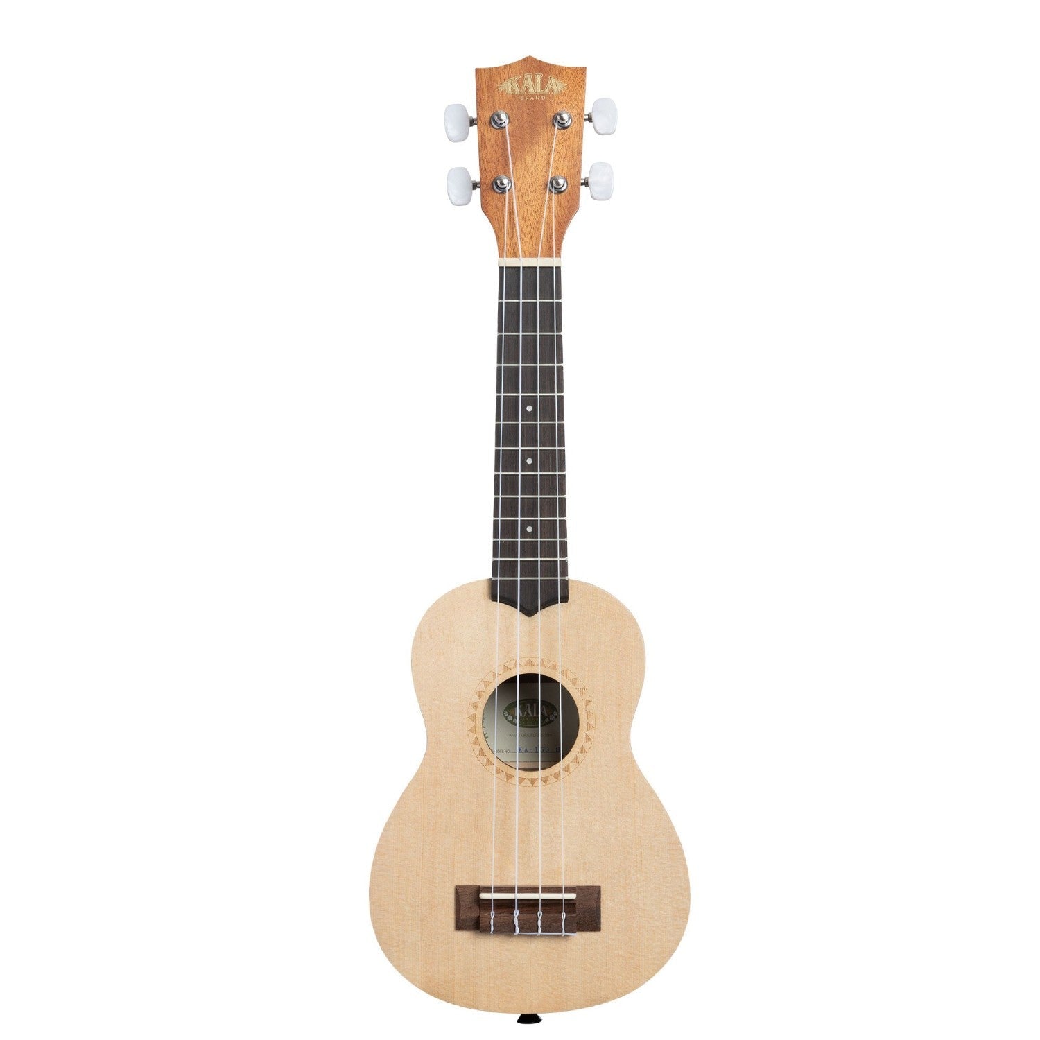 Đàn Ukulele Soprano Kala Satin Mahogany Spruce Top KA-15S-S - Việt Music