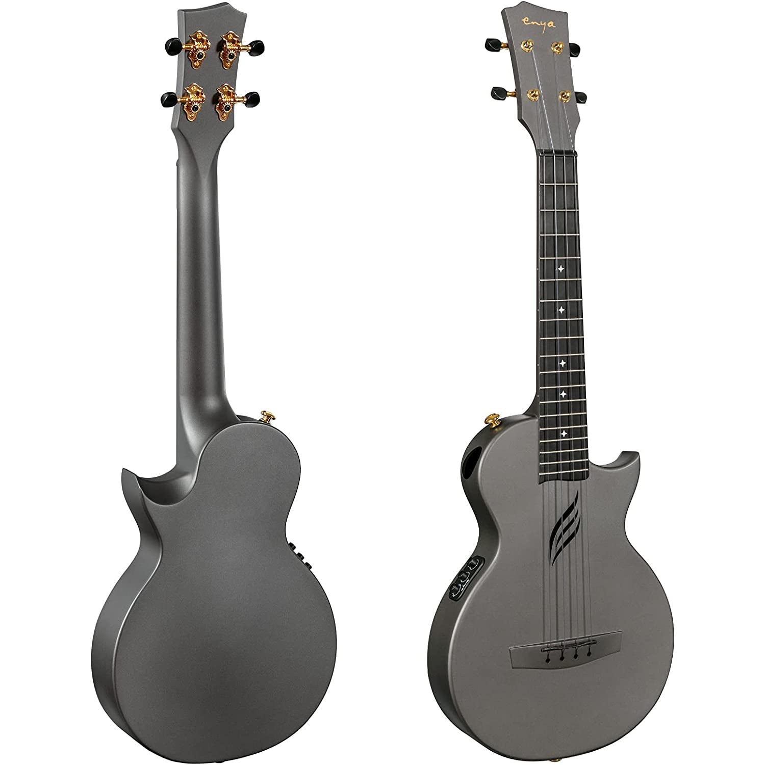 Đàn Ukulele Tenor Enya Nova U Pro EQ Black - Việt Music