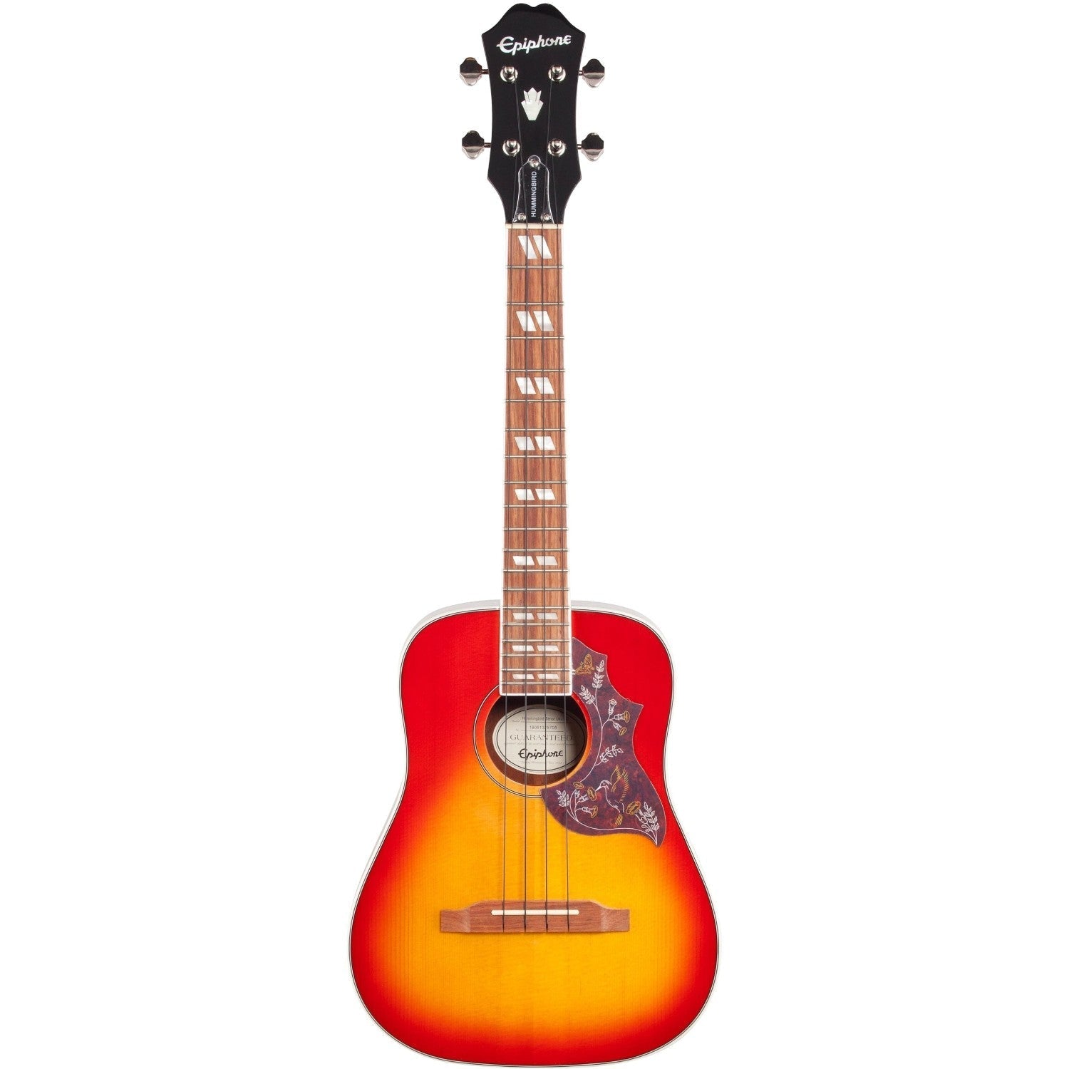 Đàn Ukulele Epiphone Hummingbird Tenor, Faded Cherry - Việt Music