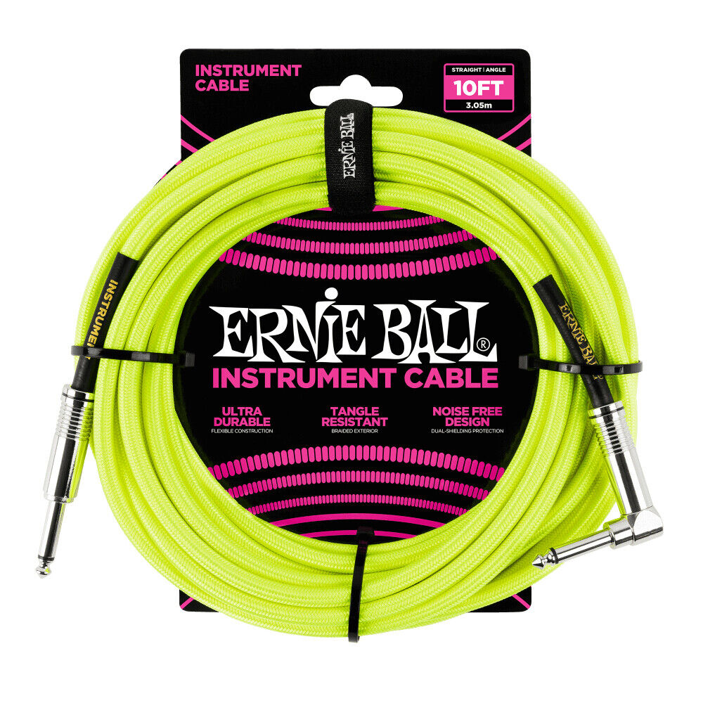 Dây Cáp Kết Nối Ernie Ball Instrument Cable P06078, 10ft - Việt Music