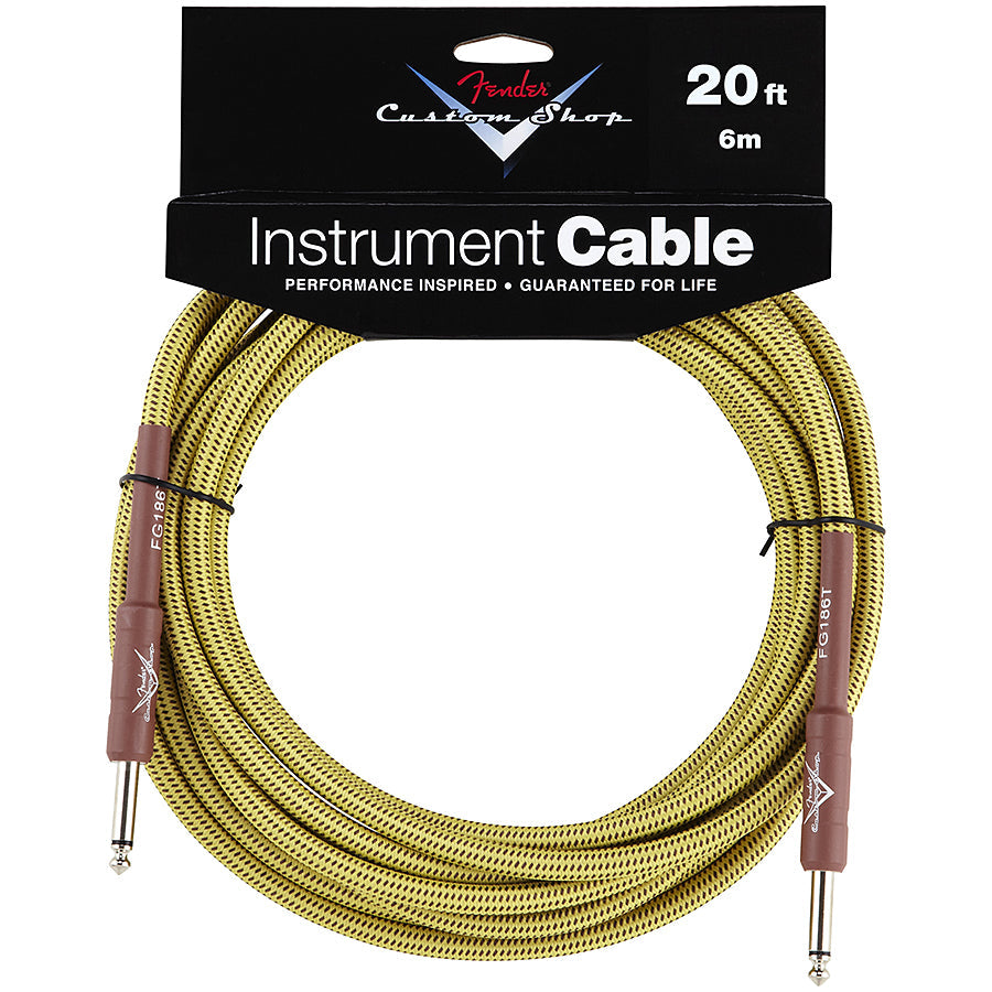 Dây Cáp Kết Nối Fender Custom Shop Performance Instrument Cable, 2 Đầu Thẳng - Việt Music