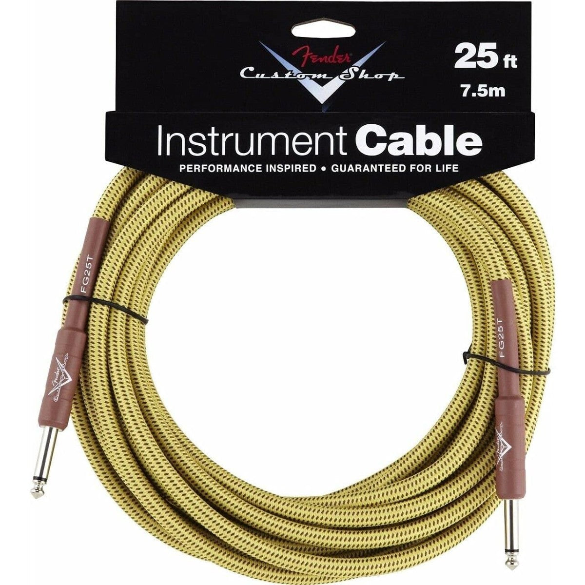 Dây Cáp Kết Nối Fender Custom Shop Performance Instrument Cable, 2 Đầu Thẳng - Việt Music