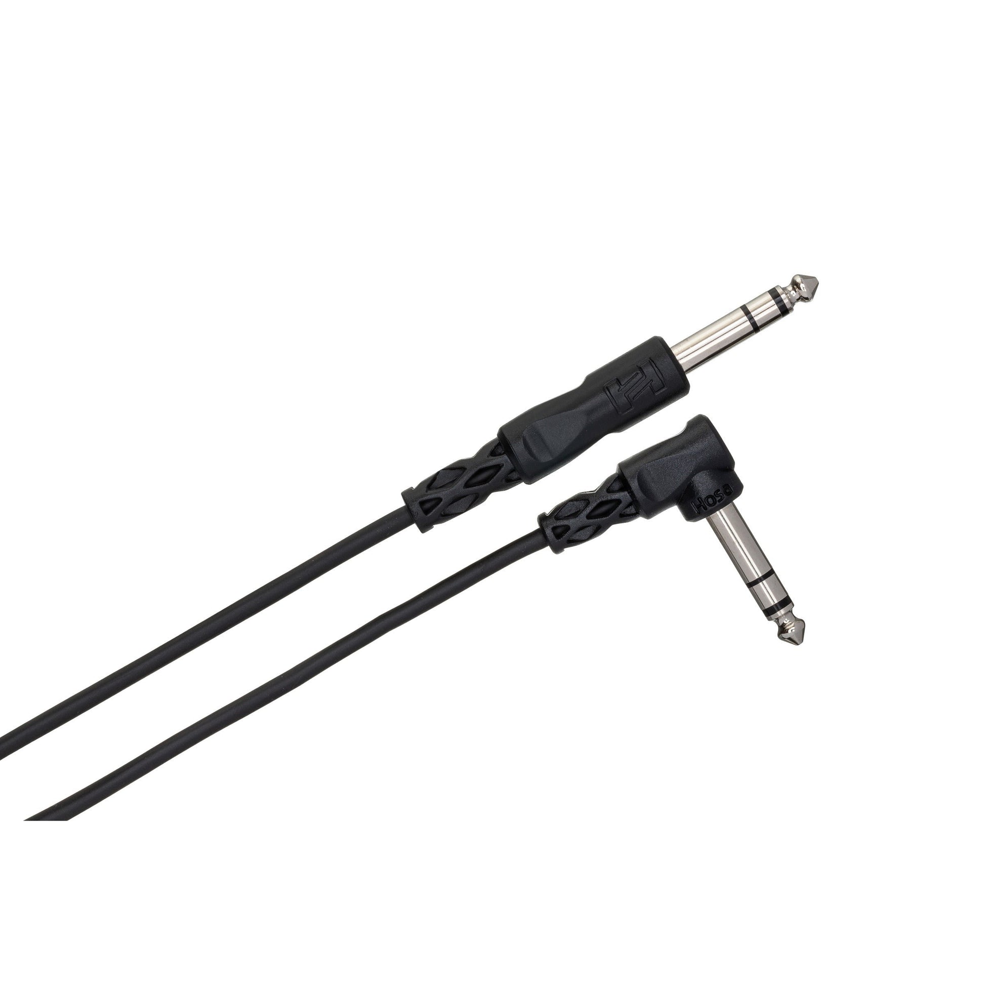 Dây Cáp Kết Nối Hosa Balanced Interconnect, 1/4 In TRS - 1/4 In TRS, 1 Đầu Thẳng - 1 Đầu Vuông - Việt Music