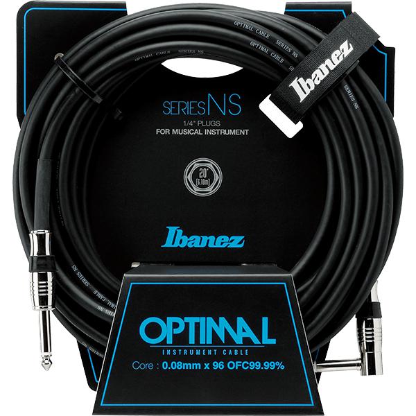 Dây Cáp Kết Nối Ibanez Instrument Cable NS Series, 1 Đầu Thẳng - 1 Đầu Vuông - Việt Music