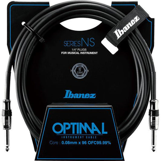 Dây Cáp Kết Nối Ibanez Instrument Cable NS Series, 2 Đầu Thẳng - Việt Music