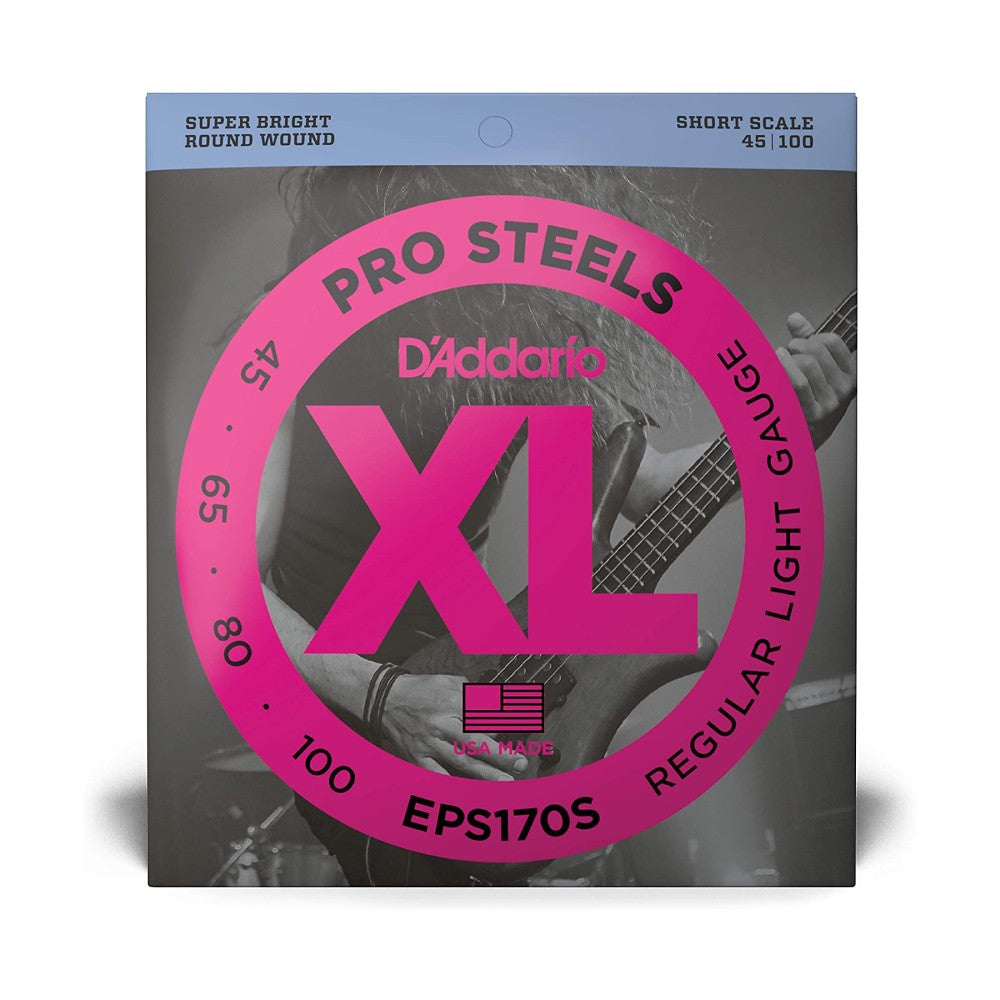 Dây Đàn Guitar Bass D'Addario XL ProSteels - Việt Music