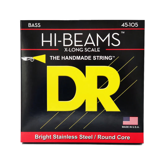 Dây Đàn Guitar Bass DR Strings LMR-45 Hi-Beam Stainless Steel - Việt Music