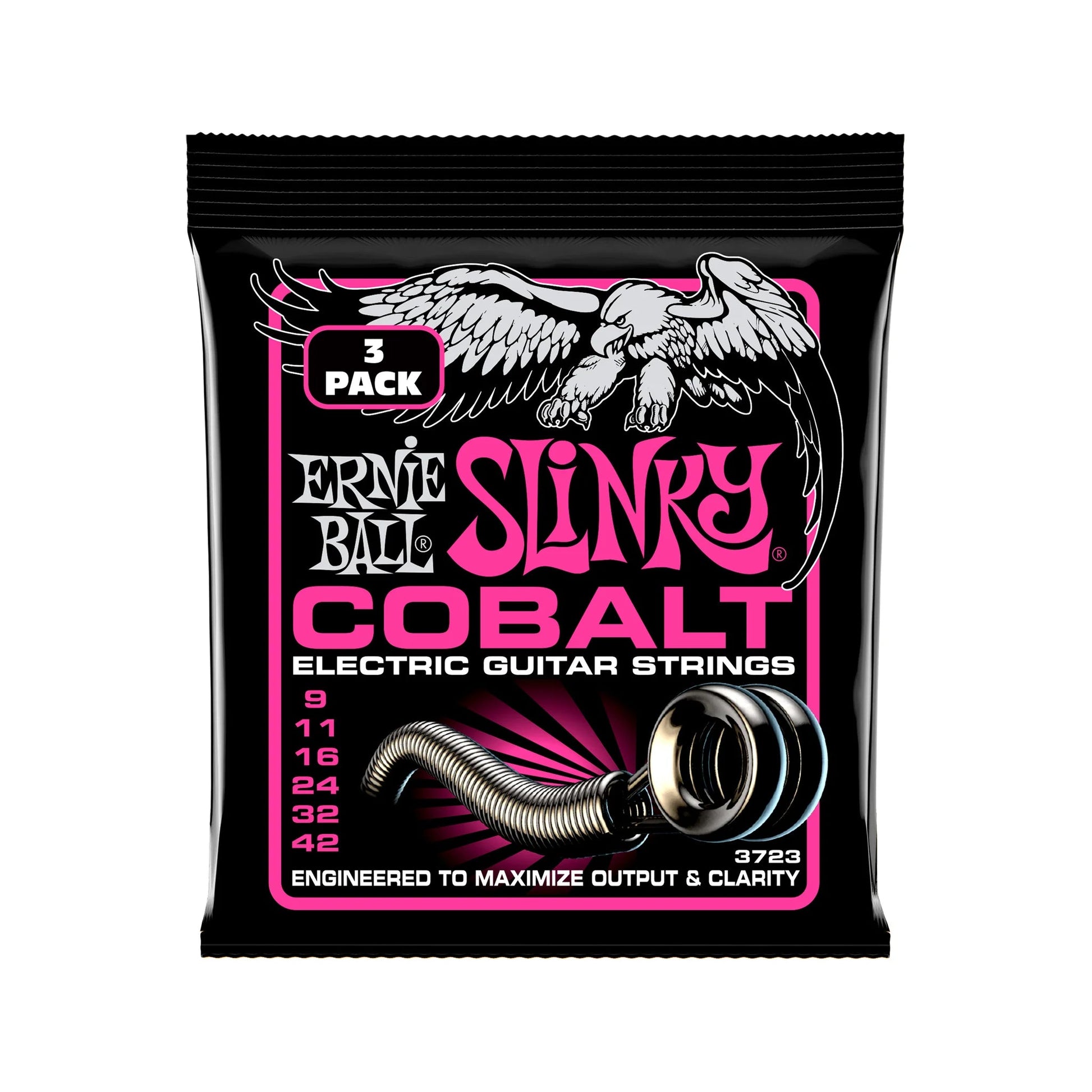 Dây Đàn Guitar Điện Ernie Ball Ernie Ball Super Slinky Cobalt, 3pc - Việt Music