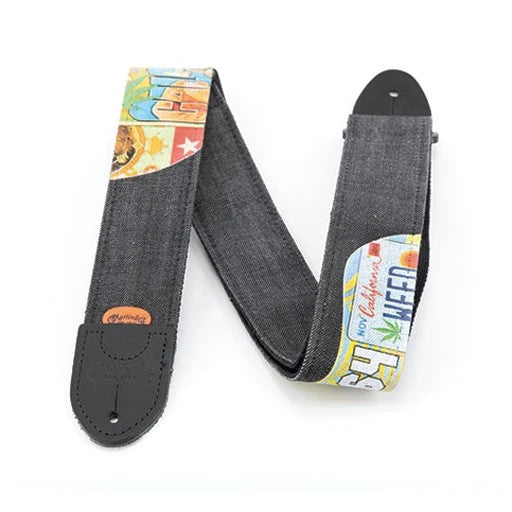 Dây Đeo Đàn Guitar Martin Denim - Việt Music