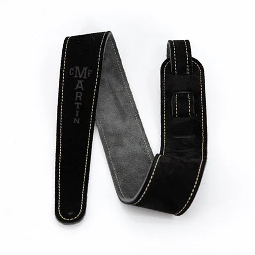 Dây Đeo Đàn Guitar Martin Suede, Black - Việt Music