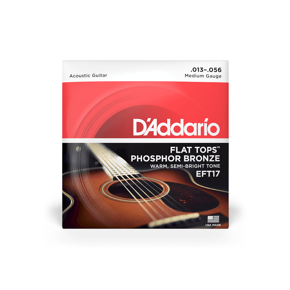 Dây Đàn Guitar Acoustic D'Addario Flat Tops Phosphor Bronze - Việt Music