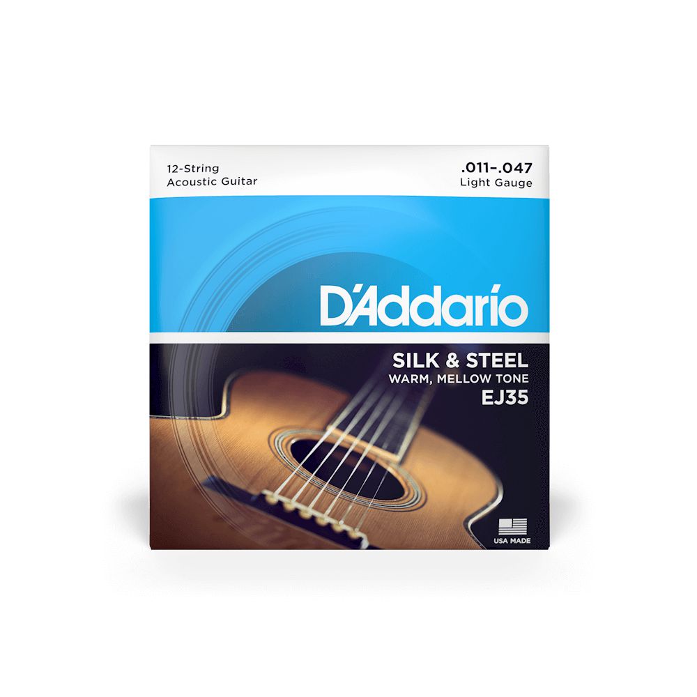 Dây Đàn Guitar Acoustic D'Addario Silk And Steel - Việt Music