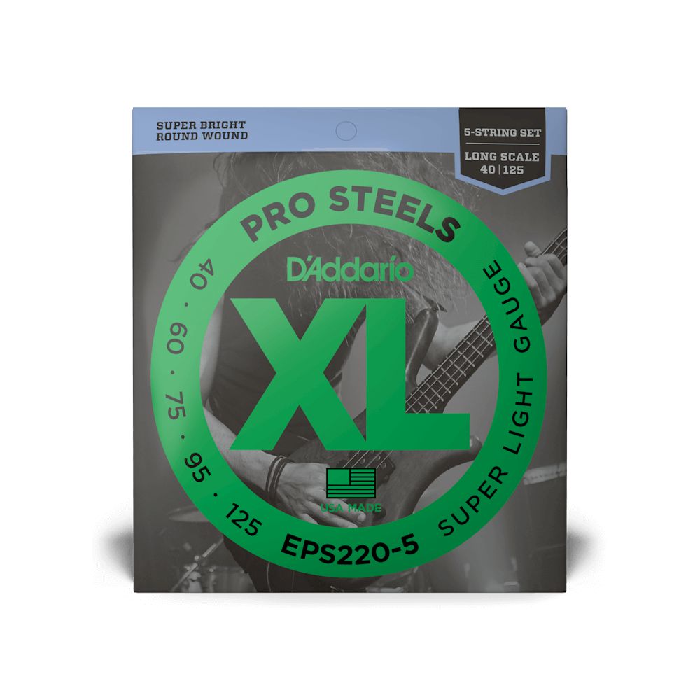 Dây Đàn Guitar Bass D'Addario XL ProSteels - Việt Music