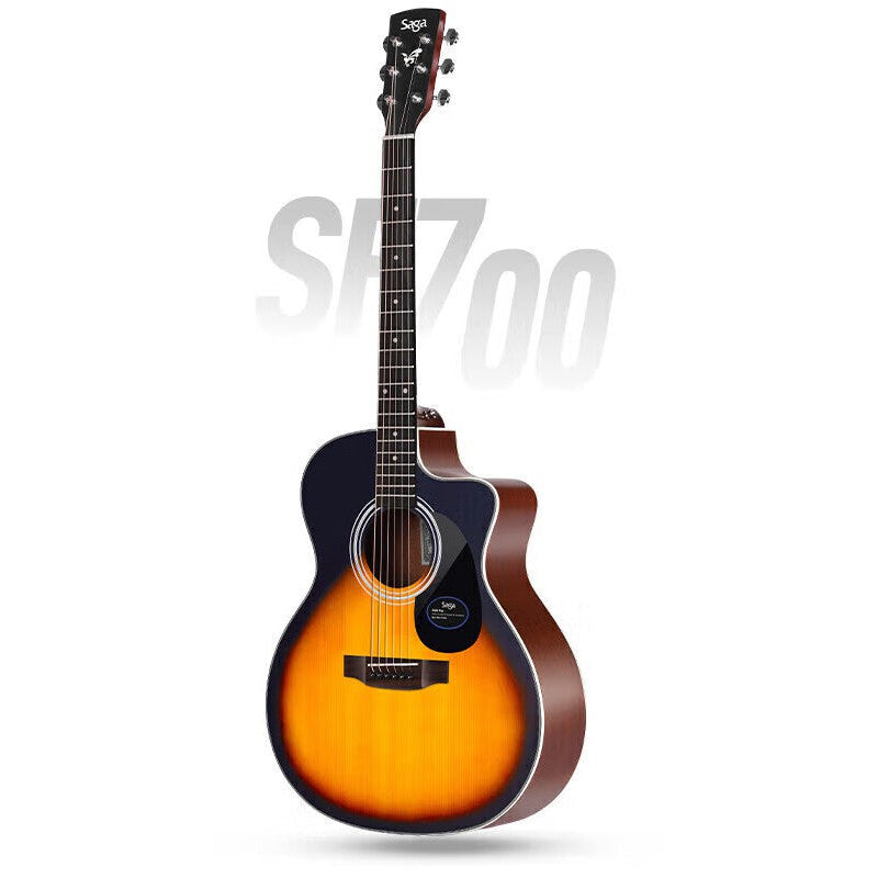 Đàn Guitar Acoustic Saga SF700GCE - Việt Music