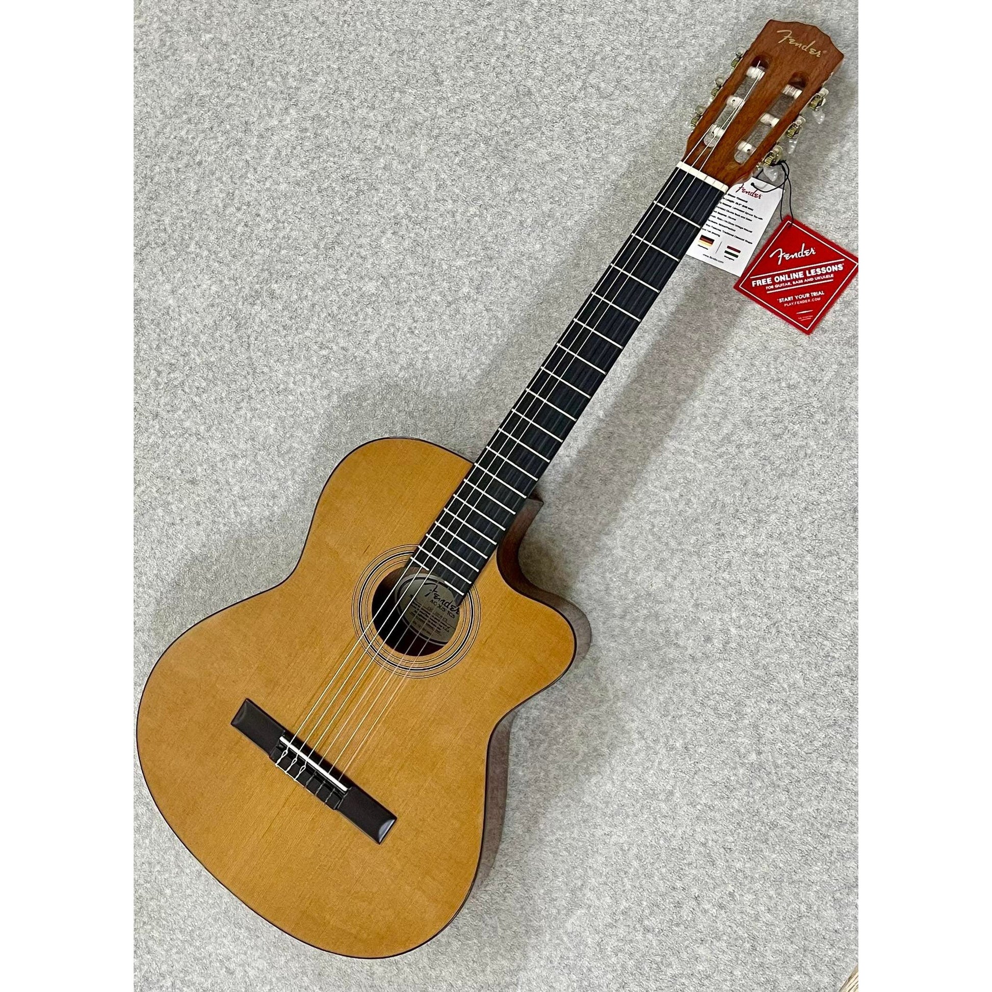 Đàn Guitar Classic Fender ESC-105 NSCE Natural - Việt Music