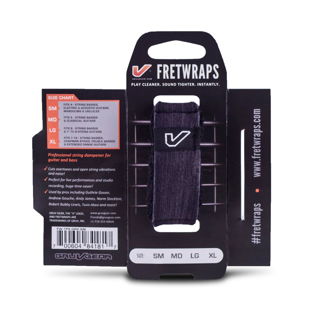 FretWraps Gruv Gear Ebony - Việt Music