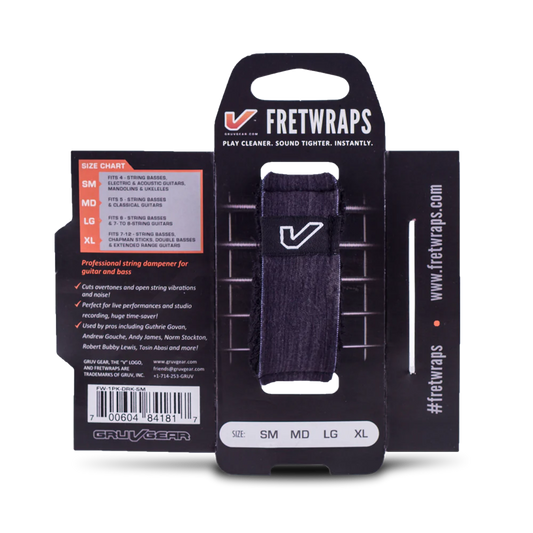 FretWraps Gruv Gear Ebony - Việt Music