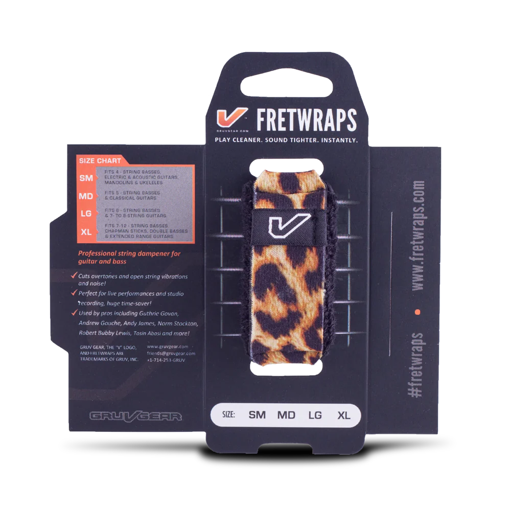 FretWraps Gruv Gear Leopard - Việt Music