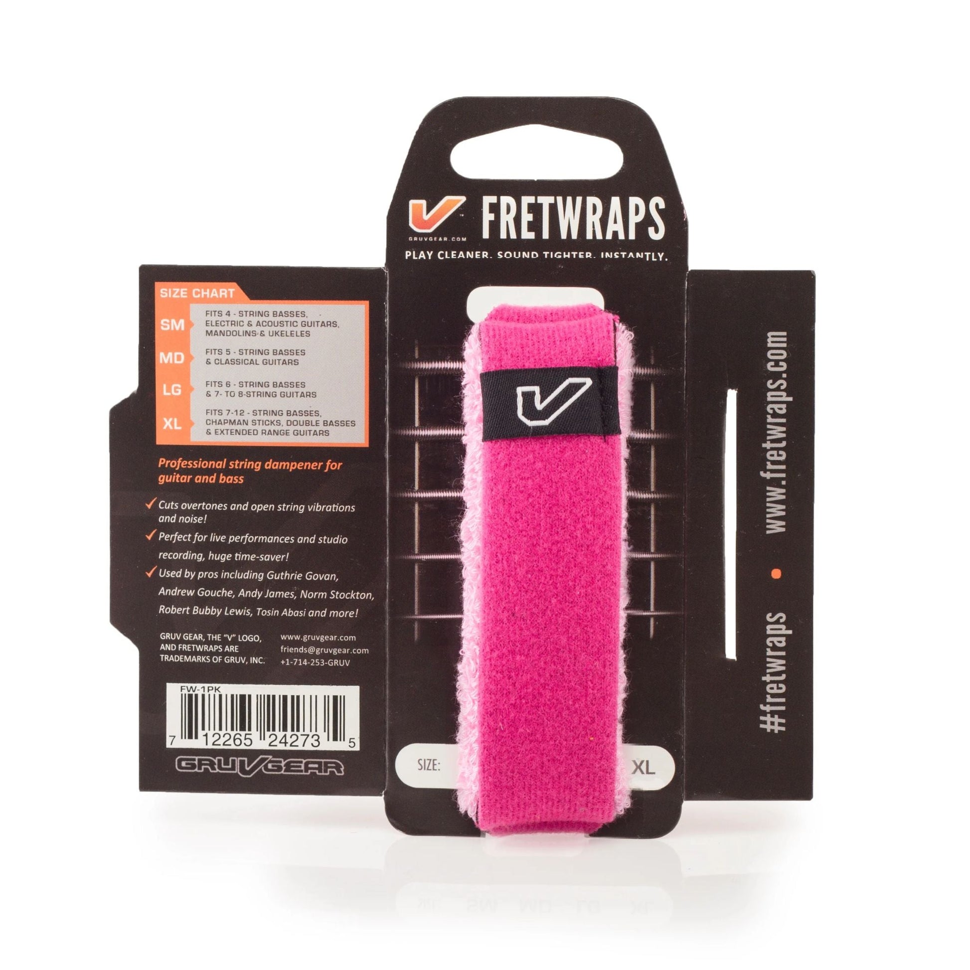 FretWraps Gruv Gear Pink - Việt Music