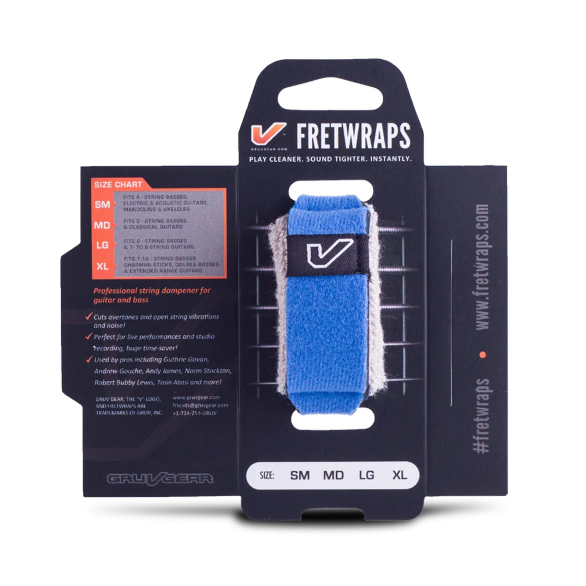 FretWraps Gruv Gear Blue - Việt Music