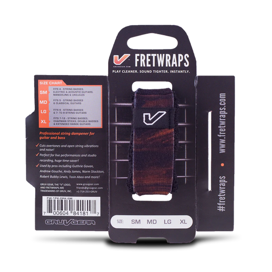 FretWraps Gruv Gear Walnut - Việt Music