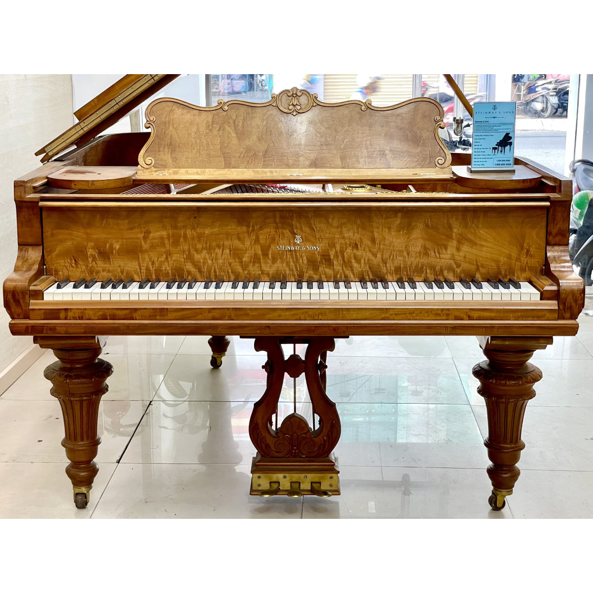 Grand Piano Steinway & Sons Model A - Qua Sử Dụng - Việt Music