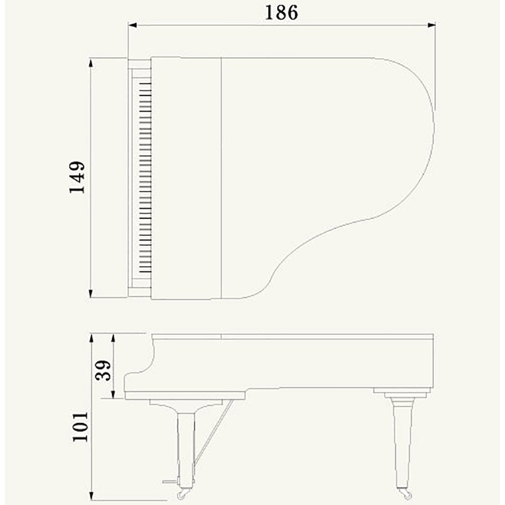 Grand Piano Yamaha C3 PE - Việt Music