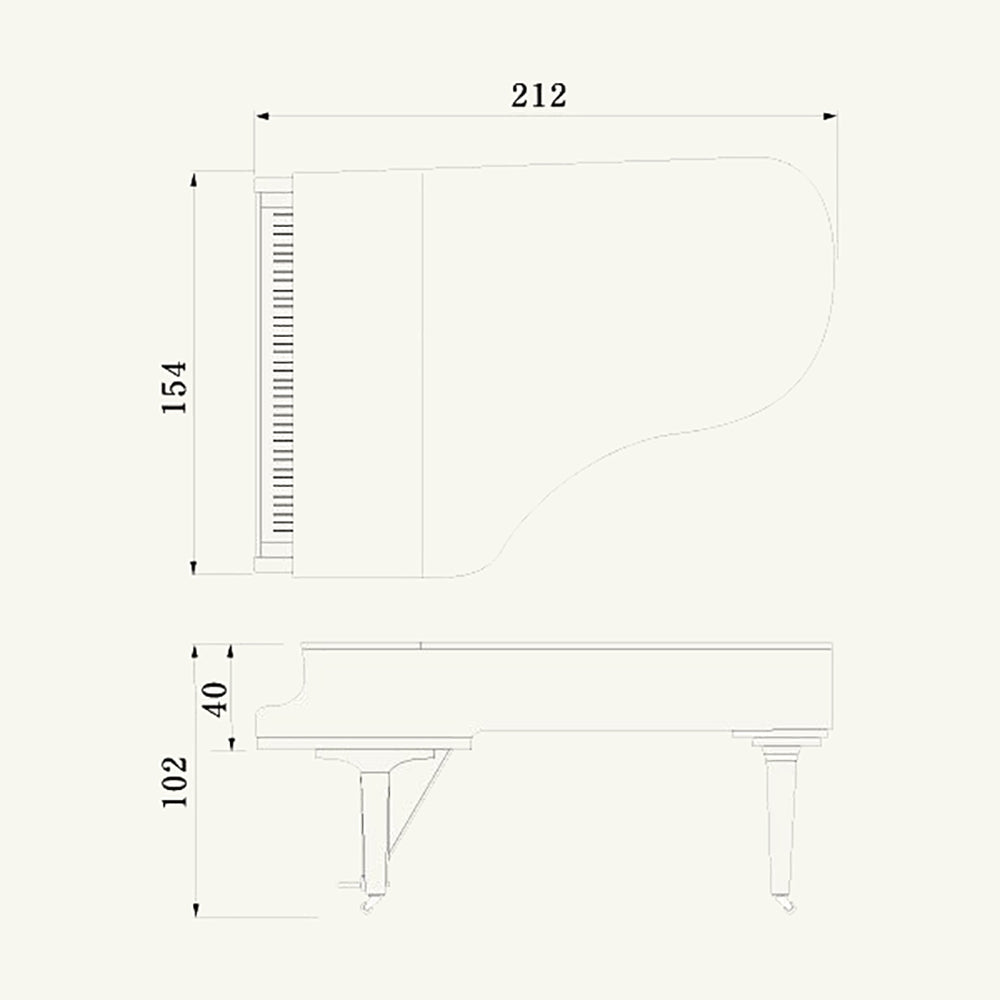 Grand Piano Yamaha C6X - Việt Music