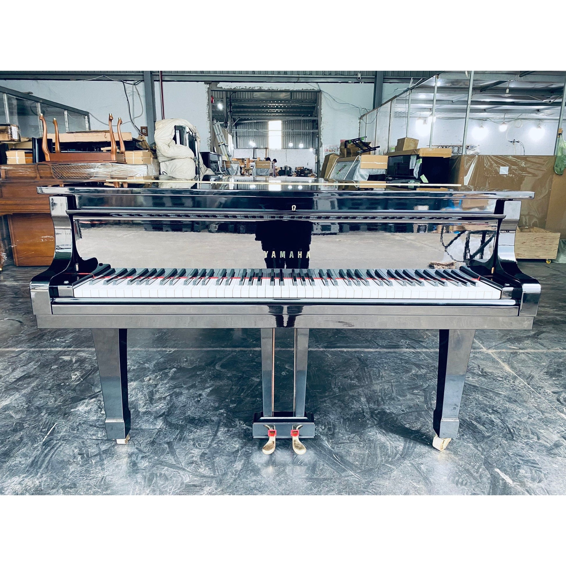 Grand Piano Yamaha G5E Black - Qua sử dụng - Việt Music