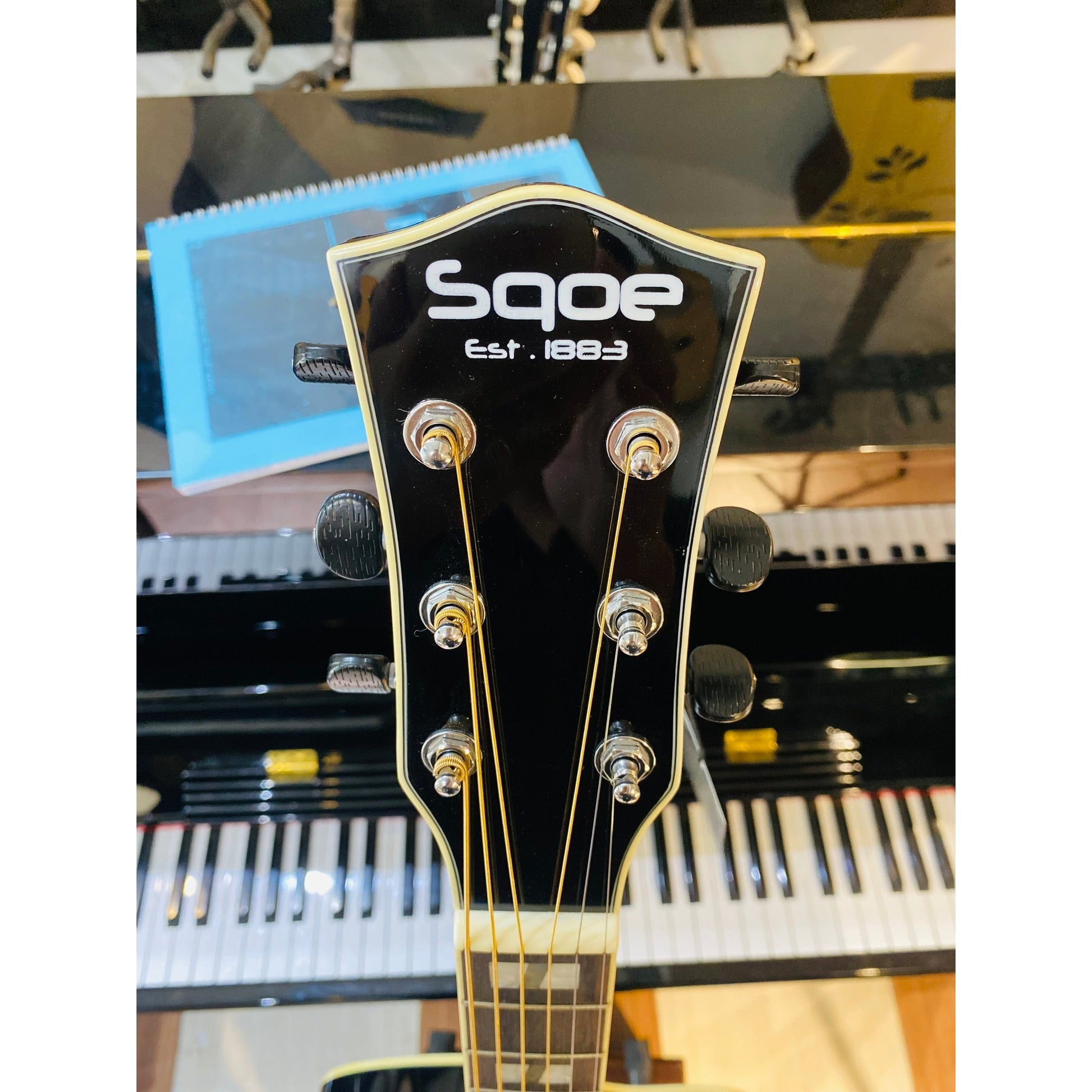 Đàn Guitar Acoustic Sqoe ED29 EQ - Việt Music