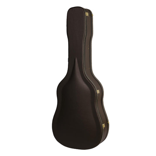 Hộp Đàn Guitar Acoustic Saga Brown High End Guitar Case - Việt Music