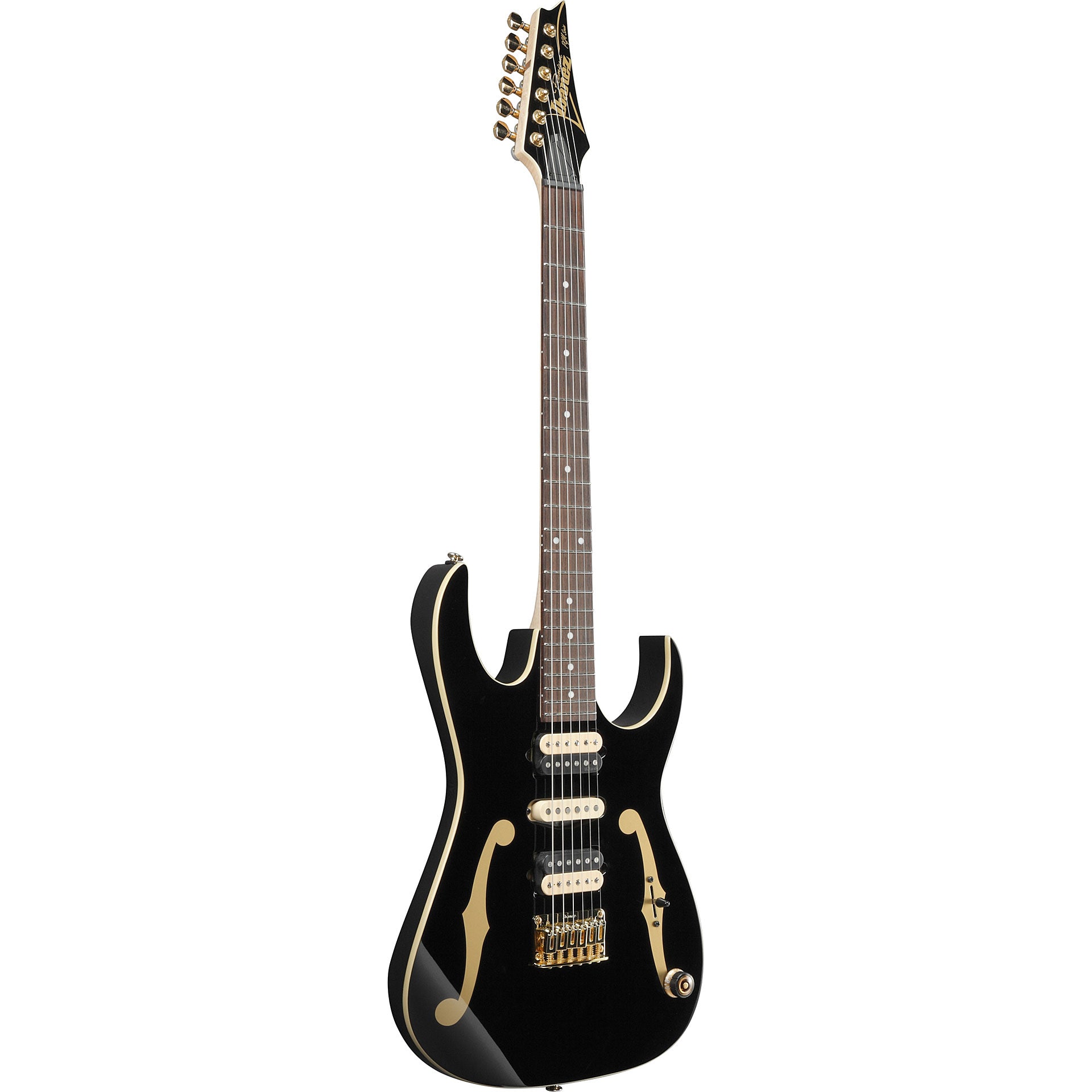 Đàn Guitar Điện Ibanez PGM50 Paul Gilbert Signature HSH, Rosewood Fingerboard, Black - Việt Music