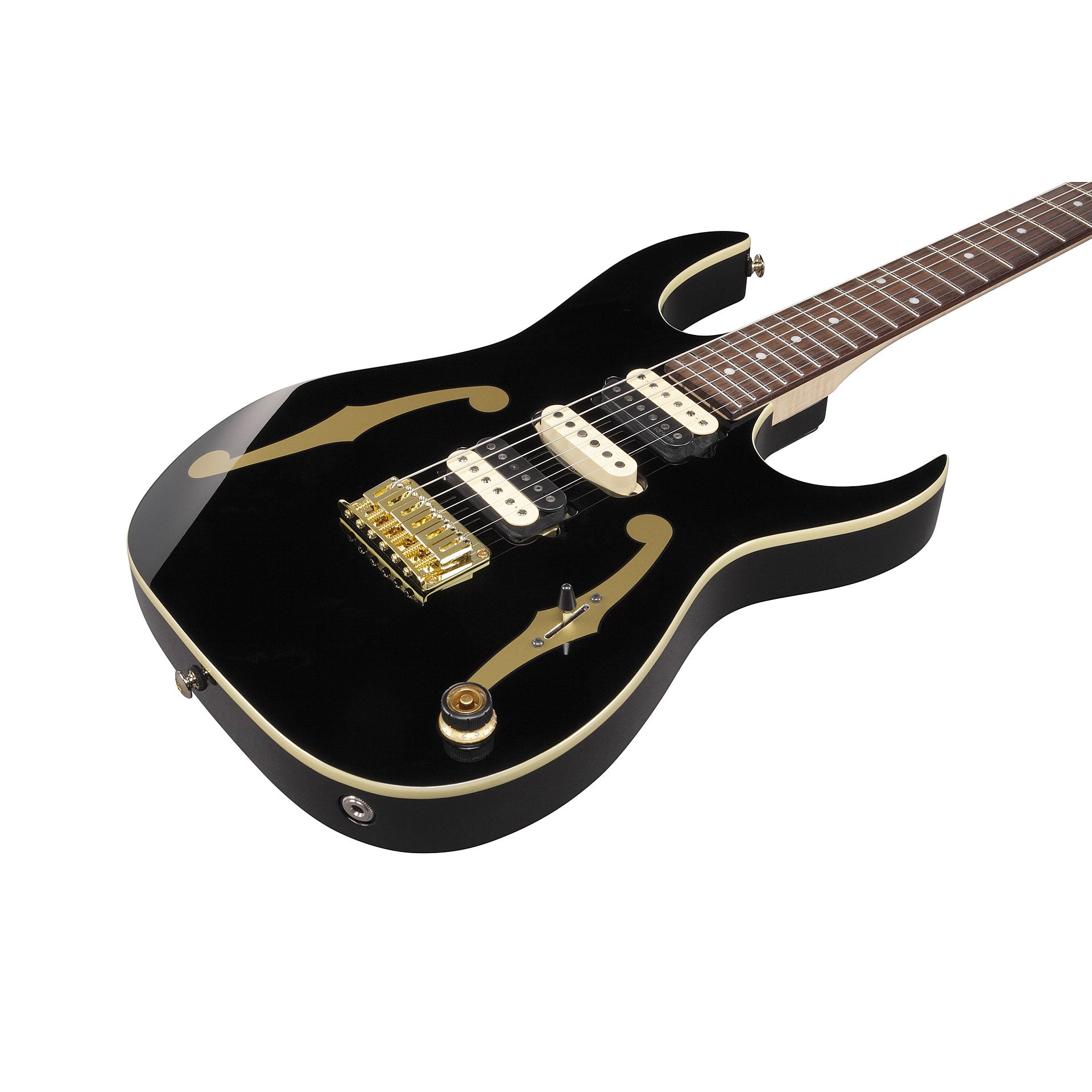 Đàn Guitar Điện Ibanez PGM50 Paul Gilbert Signature HSH, Rosewood Fingerboard, Black - Việt Music