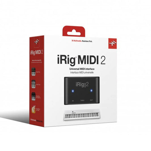 Thiết Bị Thu Âm IK Multimedia IRig MIDI 2 - MIDI Interface - Việt Music