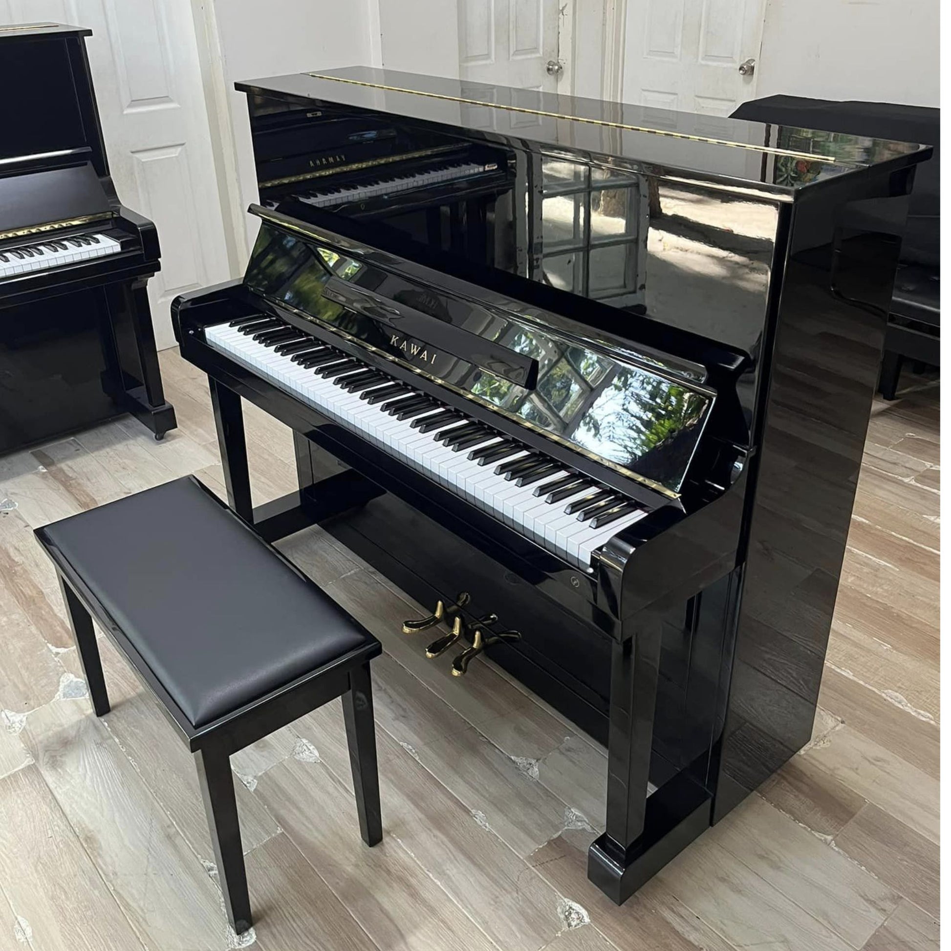 Đàn Piano Cơ Upright Kawai KU1B - Qua Sử Dụng - Việt Music