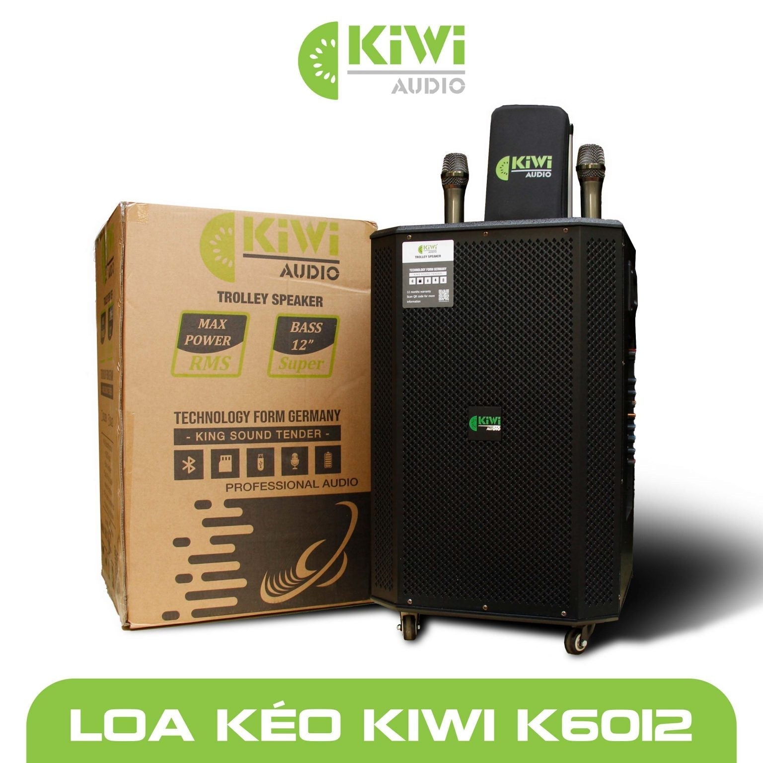 Loa Kéo Kiwi K6012 - Việt Music