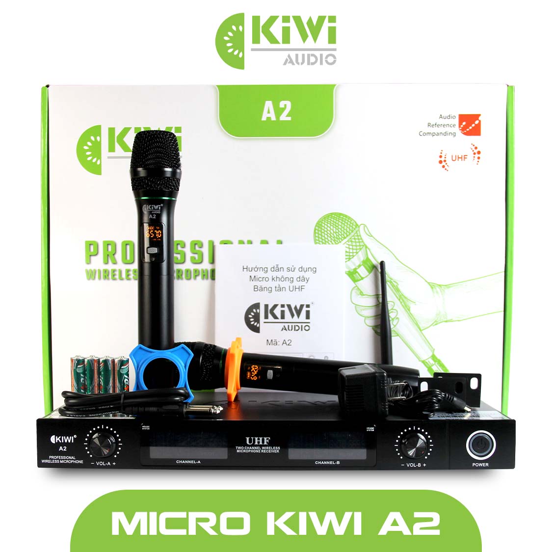 Micro Không Dây Kiwi A2 - Việt Music