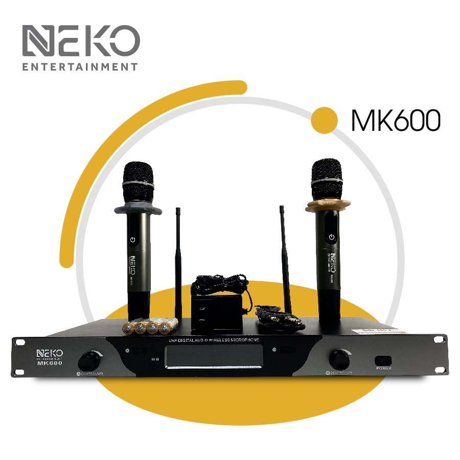 Micro Không Dây Neko MK600 - Việt Music