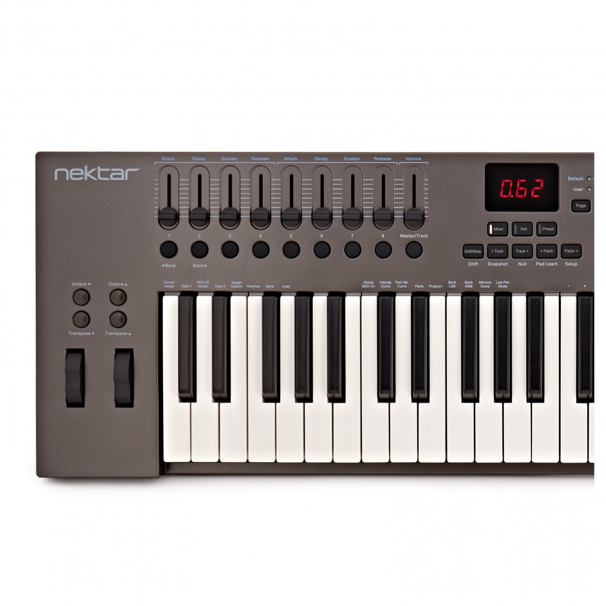 Midi Keyboard Controller Nektar Impact LX49+ - Việt Music