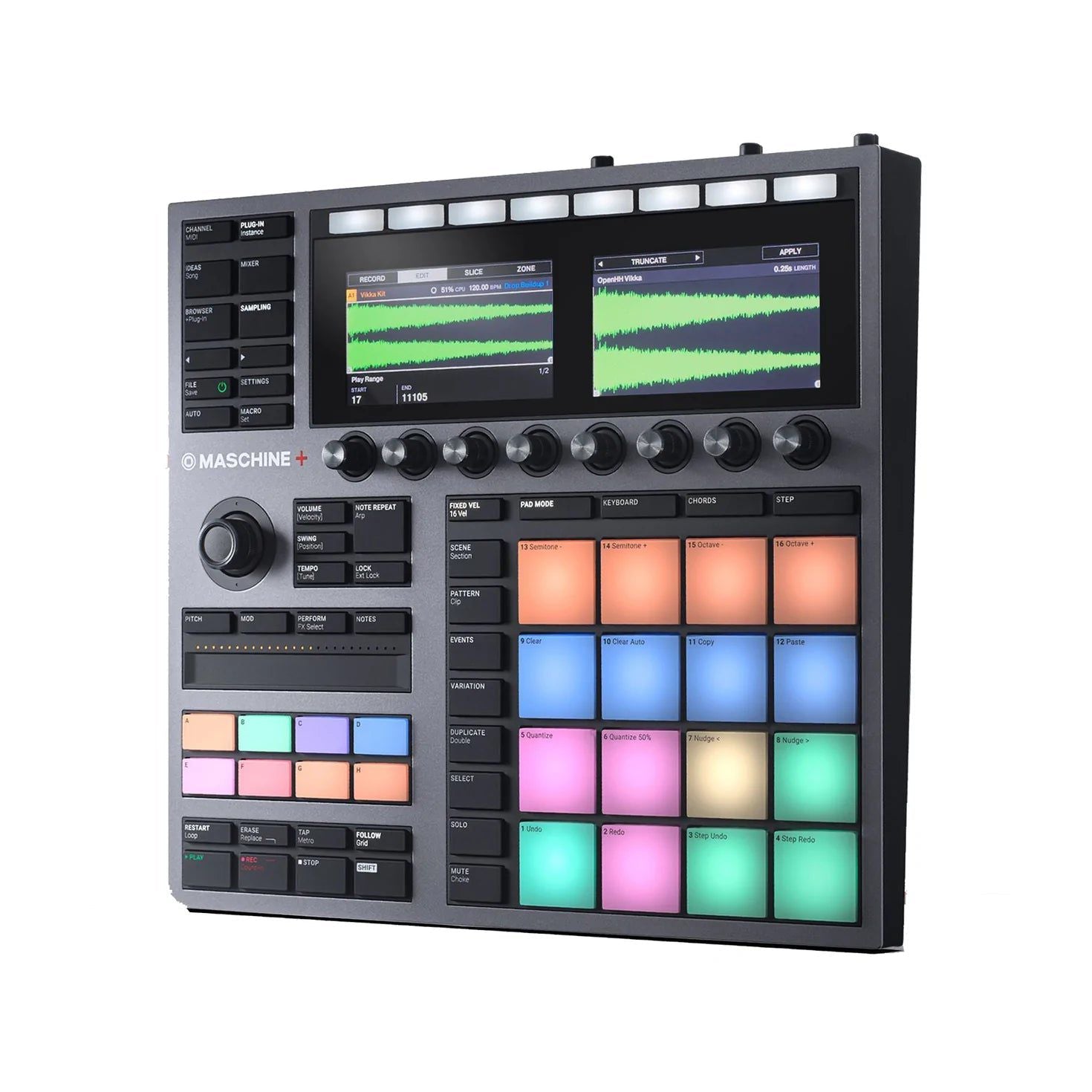 MIDI Pad Controller Native Instruments Maschine Plus - Việt Music