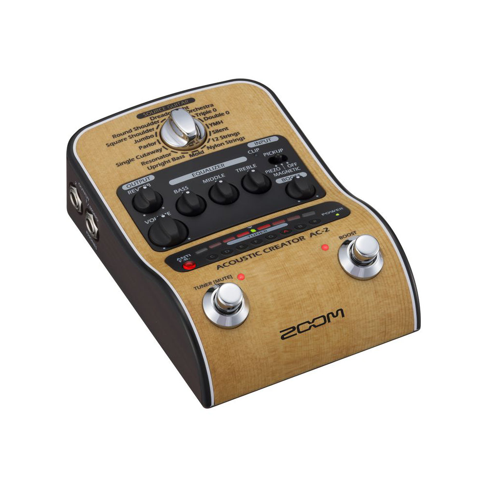 Pedal Guitar Acoustic Zoom AC-2 Acoustic Creator - Việt Music