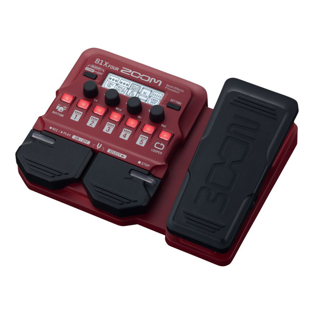 Pedal Guitar Bass Zoom B1 Four / B1X Four Bass Multi-Effects Processors - Việt Music