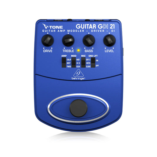 Pedal Guitar Behringer GDI21 V-Tone Guitar Driver DI - Việt Music